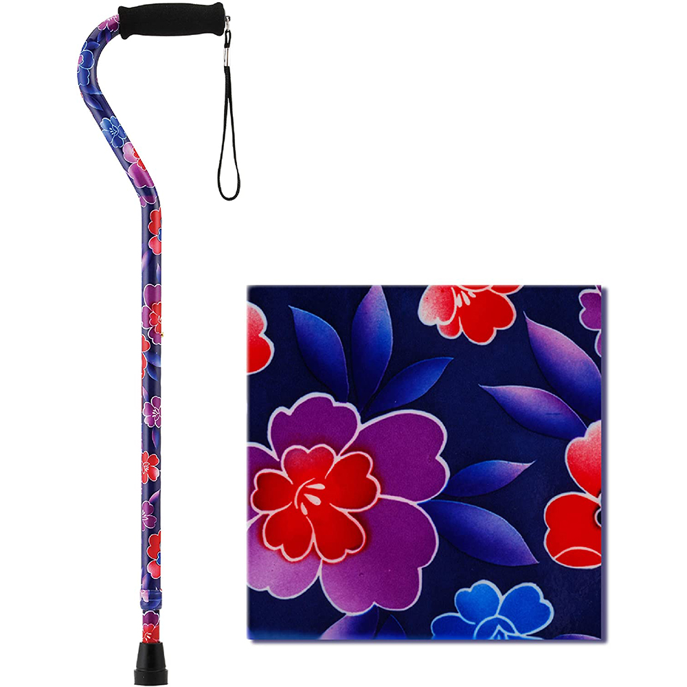 Cane Offset Maui Flower with Swatch